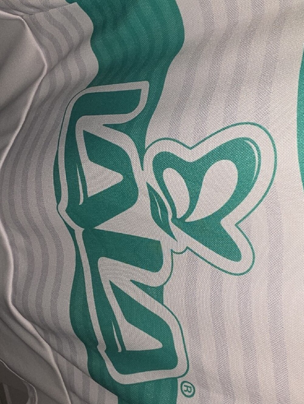 Puma Santos Laguna Home Shirt - Teal and White - Picture 16 of 16